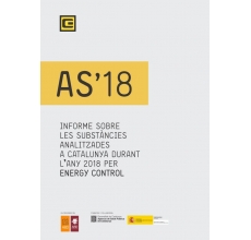 Informe sobre les substàncies analitzades a Catalunya durant l’any 2018 per Energy Control